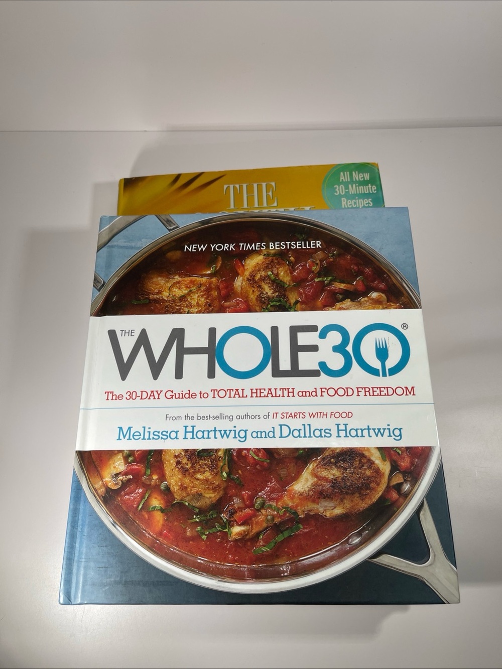 Cookbook Lot Of 2 The Whole30: The 30-Day Guide Total Health & South Beach Diet